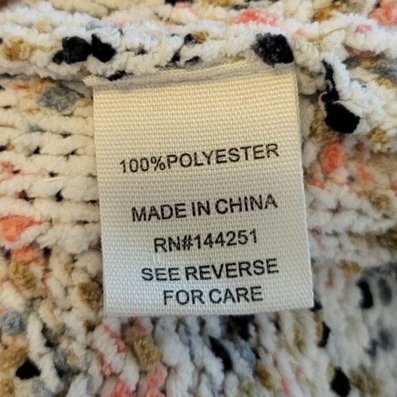 MOON & Madison Turtle Neck Cable Knit Bishop Sleeve Sweater Size XS - Picture 6 of 6